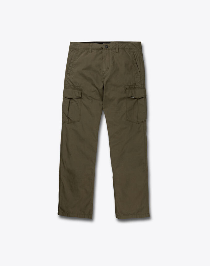 Kalhoty Volcom Miter Ii Cargo Pant - FW20, Army Green Combo