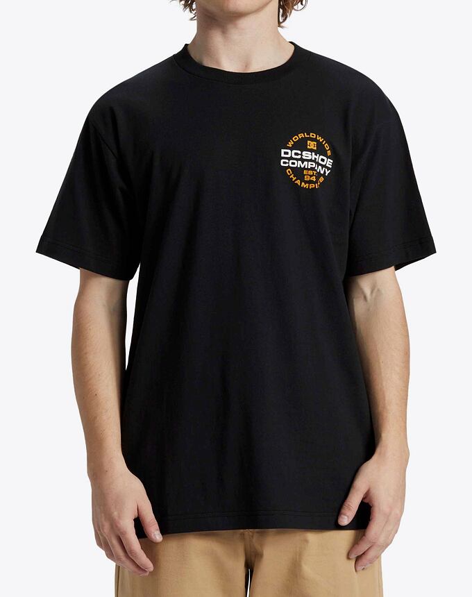 Pánské tričko DC Shoes Eurostep, Black
