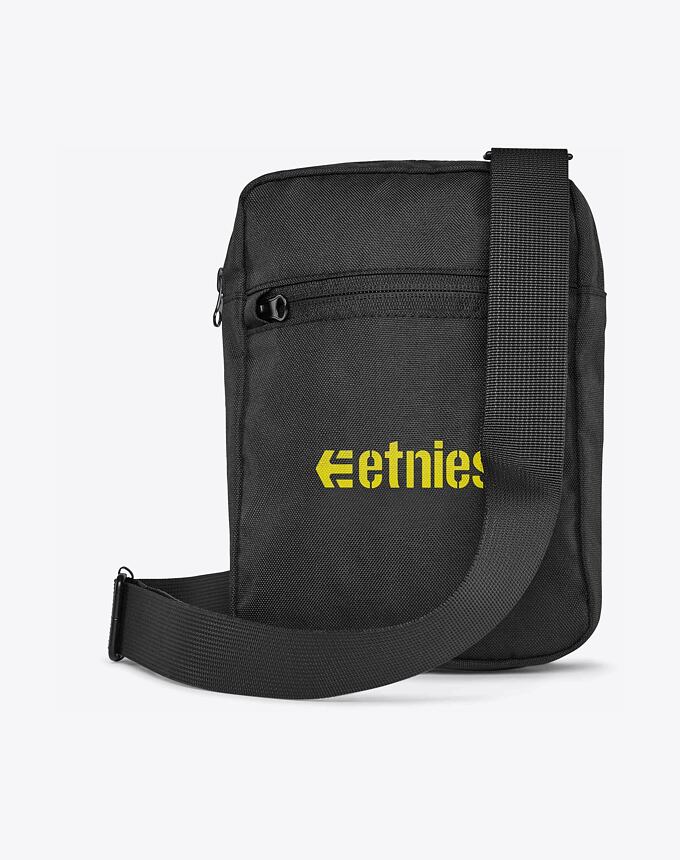 Taška přes rameno Etnies Vagabond Satchel, Black / Yellow