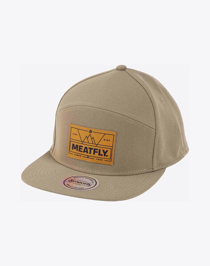 Kšiltovka Meatfly Yuto 6 Panel Snapback, Olive Live Meatfly