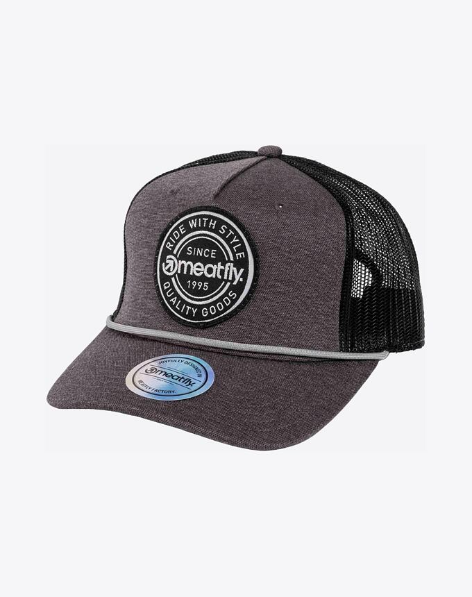 Kšiltovka Meatfly Corey Trucker, Grey Label