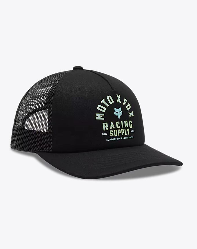 Kšiltovka Fox W Local Racer Trucker, Black