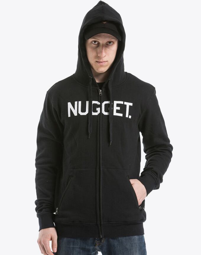 Mikina Nugget Typer, A - Black