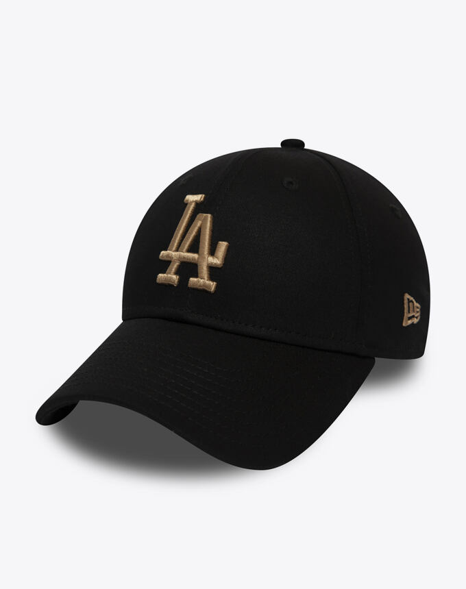 New Era 3930 MLB League essential Los Angeles Dodgers - S19, BLKCAM