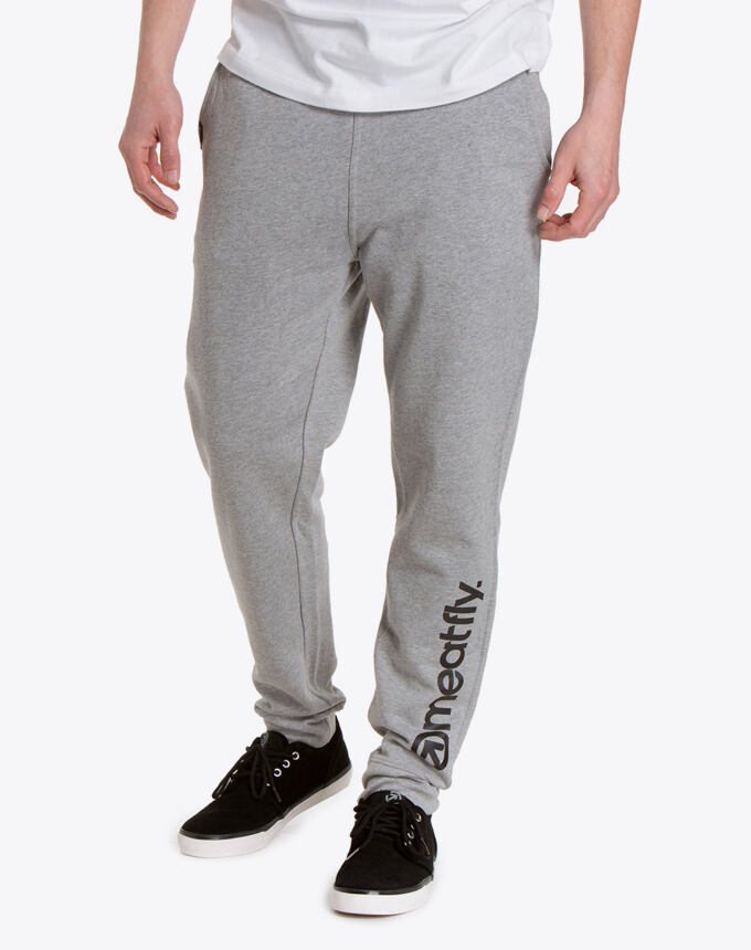 Pánské tepláky Meatfly Joy, Heather Grey