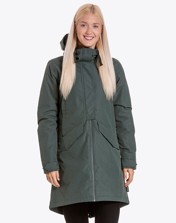 Dámská zimní bunda Meatfly Beth Parka, Deep Forest