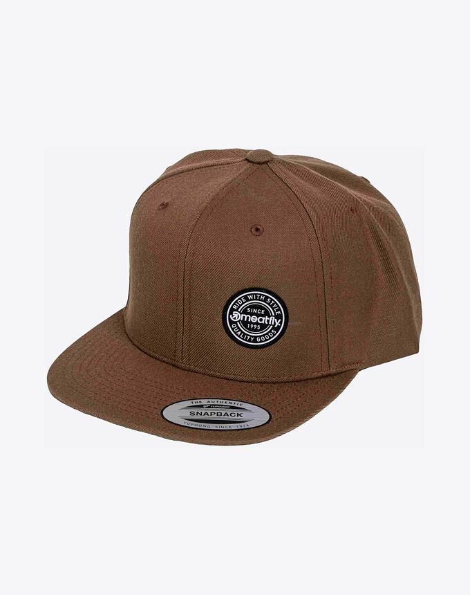 Kšiltovka Meatfly Hornet Snapback, White Round / Tan