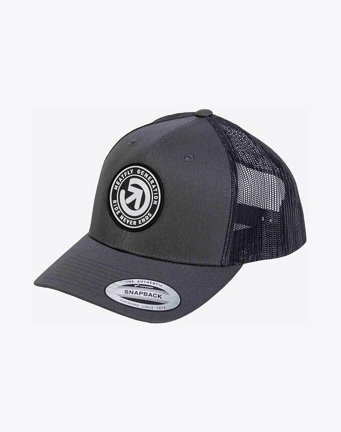 Kšiltovka Meatfly MF View Trucker, Generation / Dark Grey