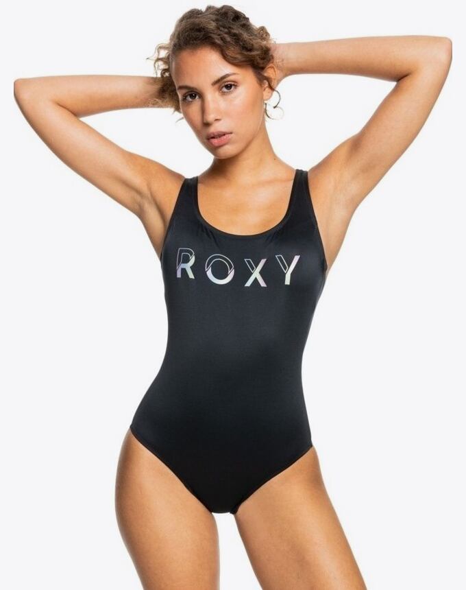 Dámské jednodílné plavky Roxy Active, Anthracite