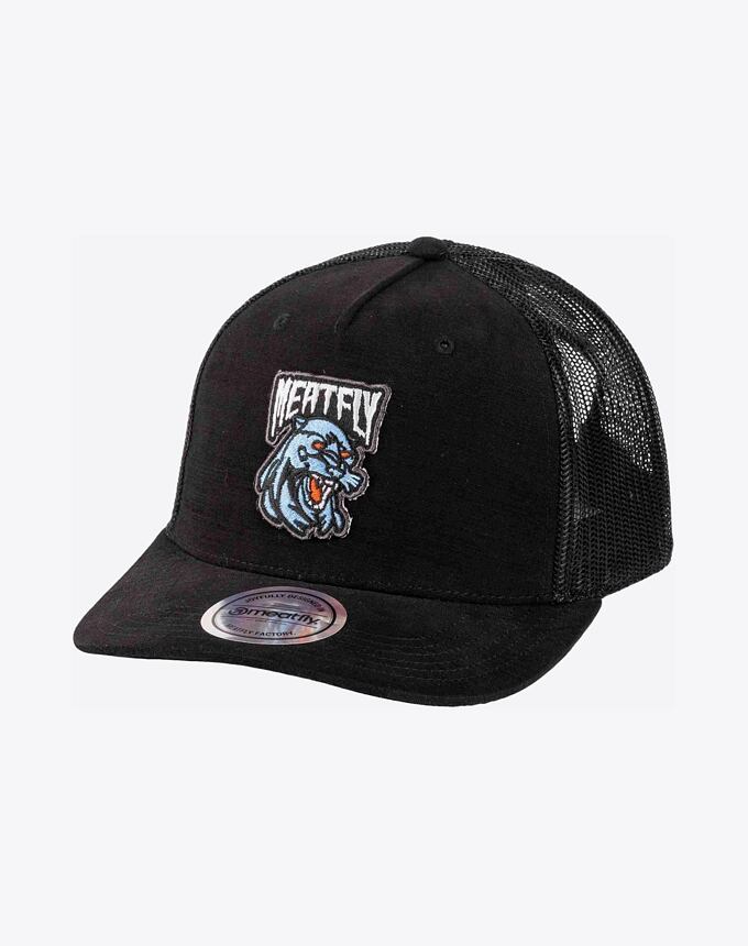 Kšiltovka Meatfly Hawkye Trucker, Black Panther