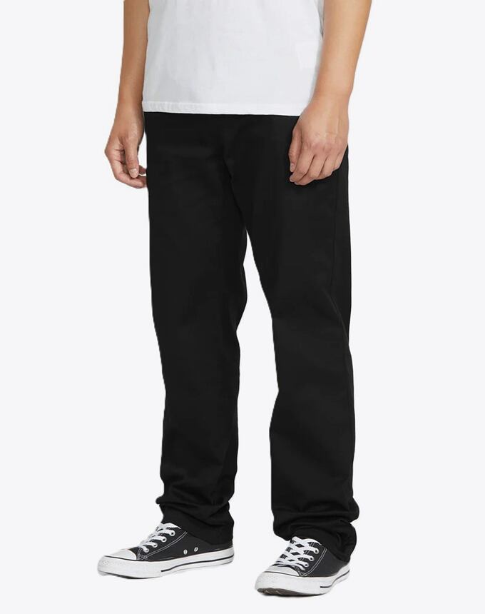 Pánské kalhoty Volcom Frickin Modern Stret, Black