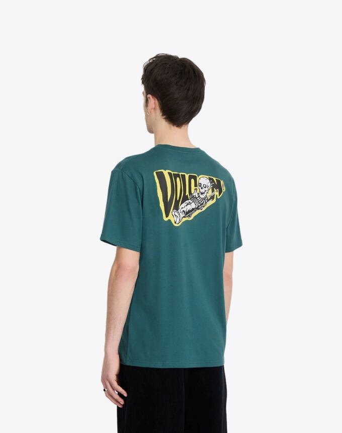 Pánské tričko Volcom Alix Coffin Bsc Sst, Rifle Green