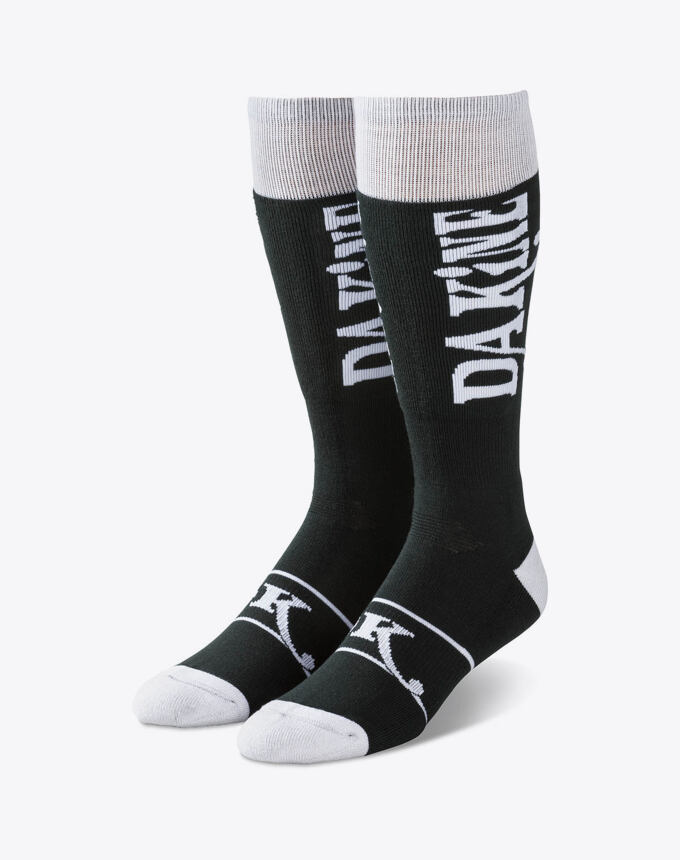 Snowboardové ponožky Dakine Men's Freeride Sock, Black/White
