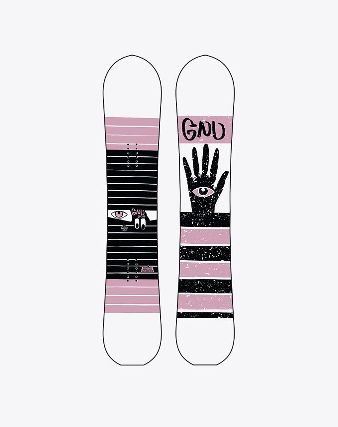Snowboard GNU Gloss C2, 144