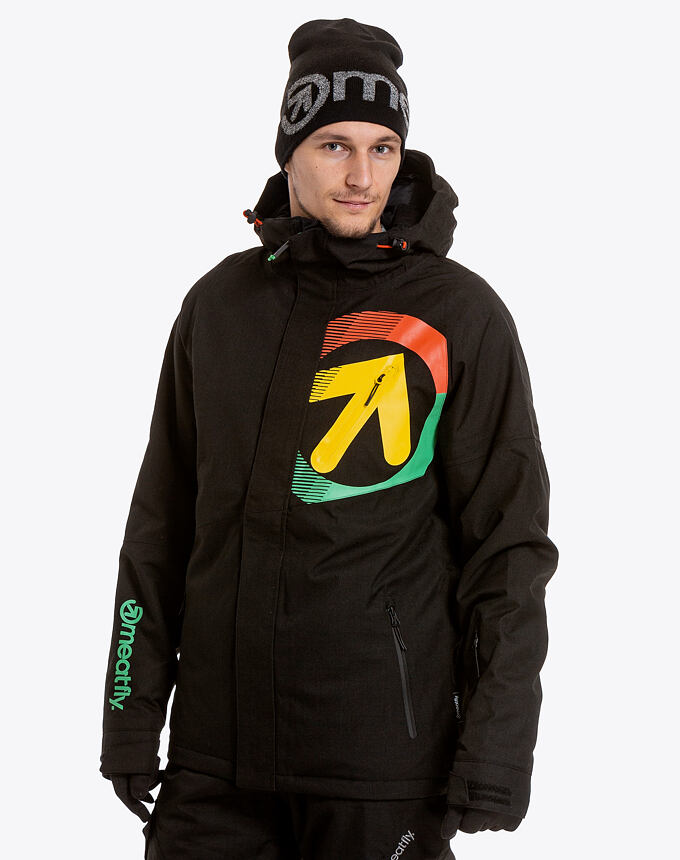 Pánská SNB & SKI bunda Meatfly Bang, Rasta