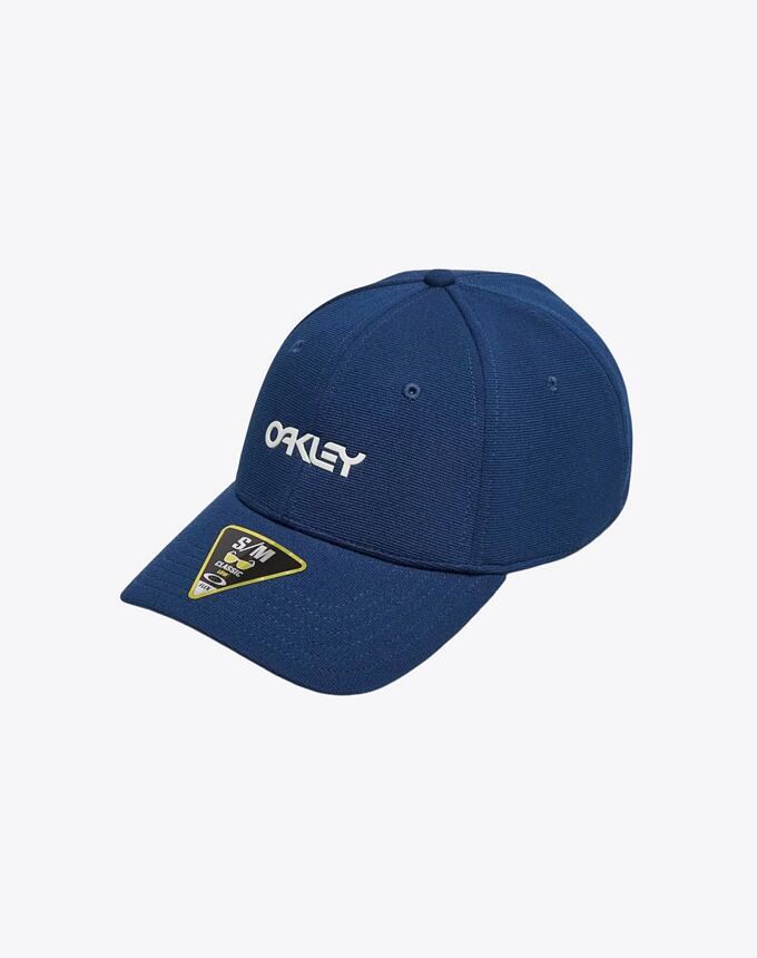 Kšiltovka Oakley 6 Panel Stretch Metallic, Team Navy