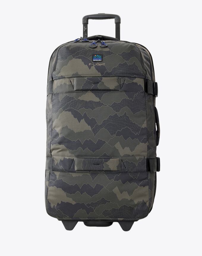 Kufr Rip Curl F-Light Global Search Cam, Black / Olive, 100 L