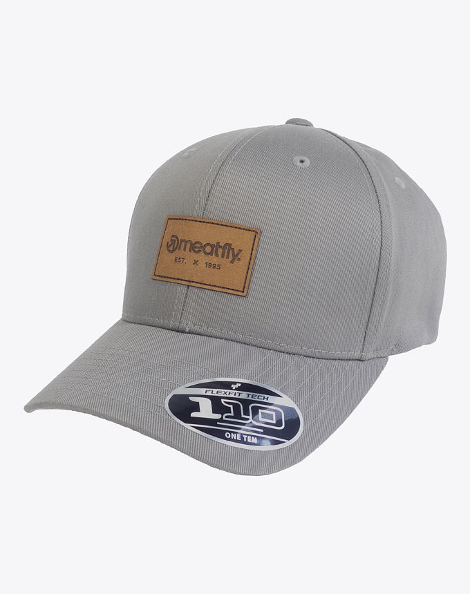 Kšiltovka Meatfly Cougar Flexfit, Grey