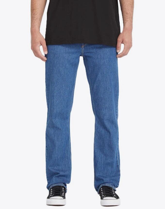 Pánské rifle Volcom Solver Denim, Bold Blue