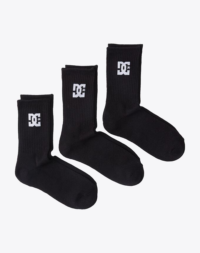 Pánské ponožky DC Shoes Crew, Black