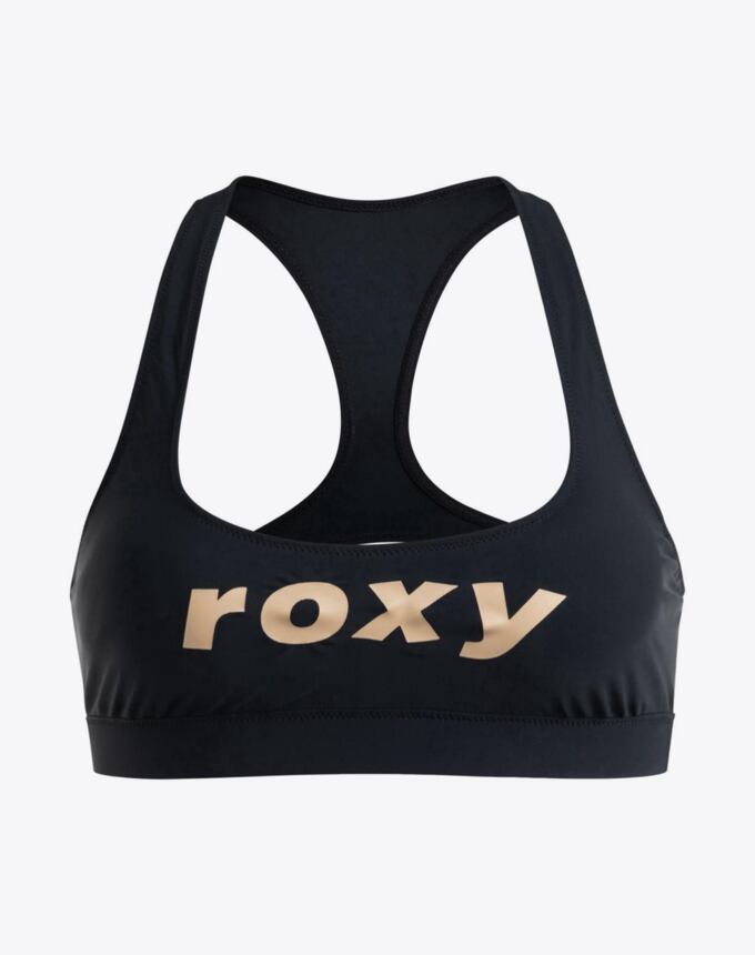 Dámský horní díl plavek Roxy Active Top, Anthracite