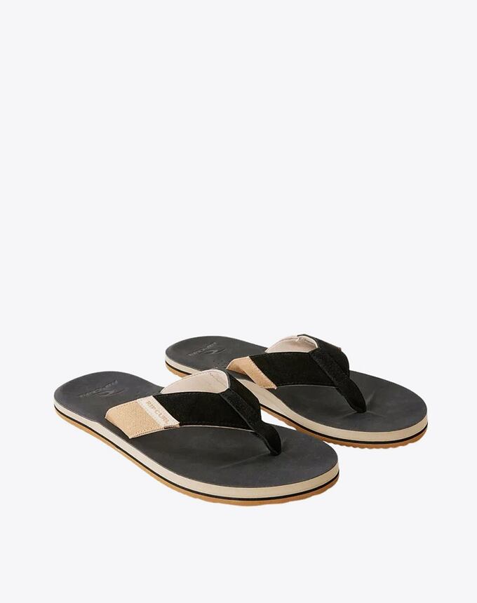 Pánské žabky Rip Curl Oxford, Black/Tan