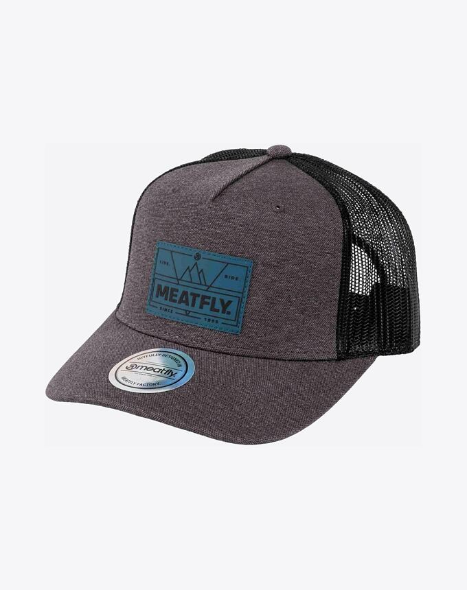 Kšiltovka Meatfly Corey Trucker, Grey Live Meatfly