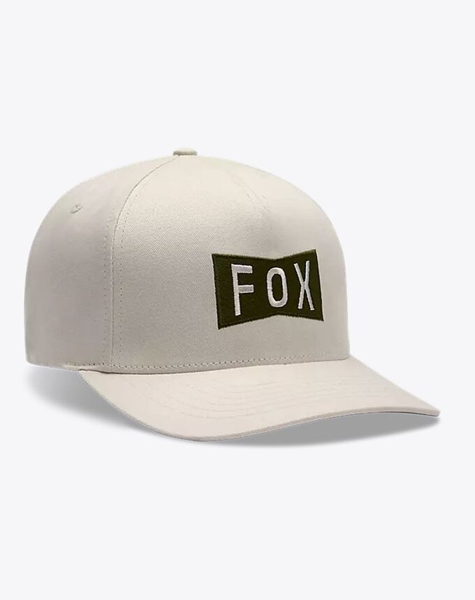 Kšiltovka Fox Typeface Flexfit Hat, Off White
