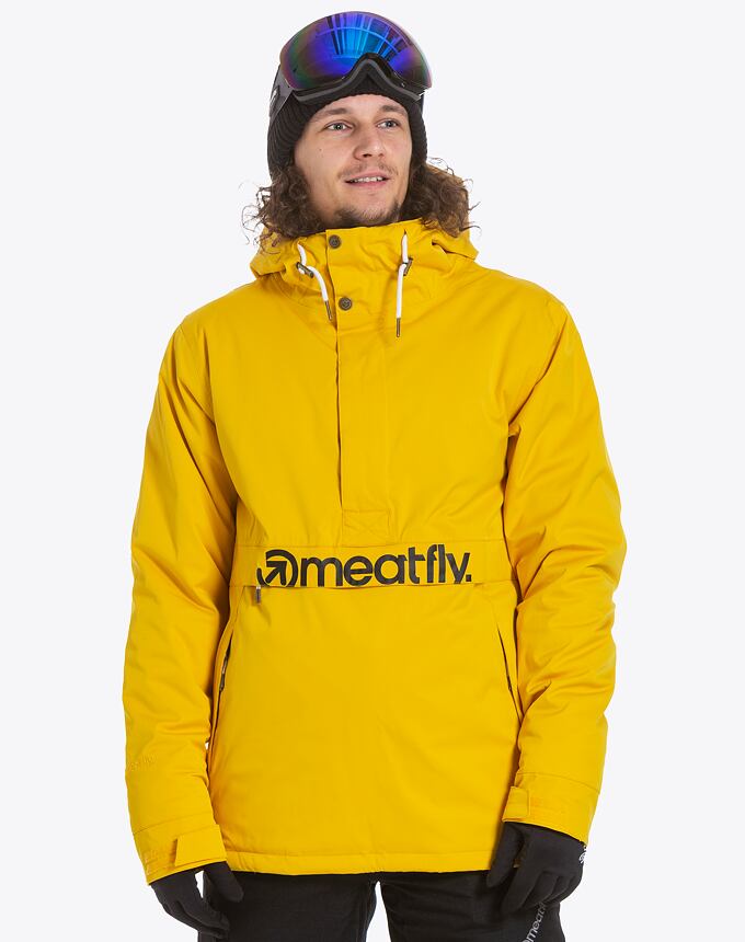 SNB & SKI bunda Meatfly Kevin 2, Yellow Stripe