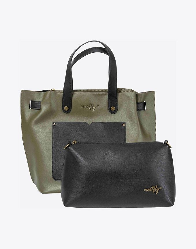 Kabelka Meatfly Alma, Olive