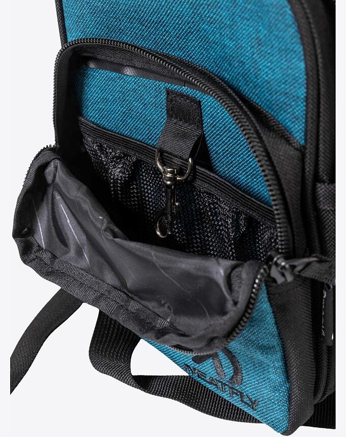 Pánská kabelka Meatfly Hardy, Petrol Heather