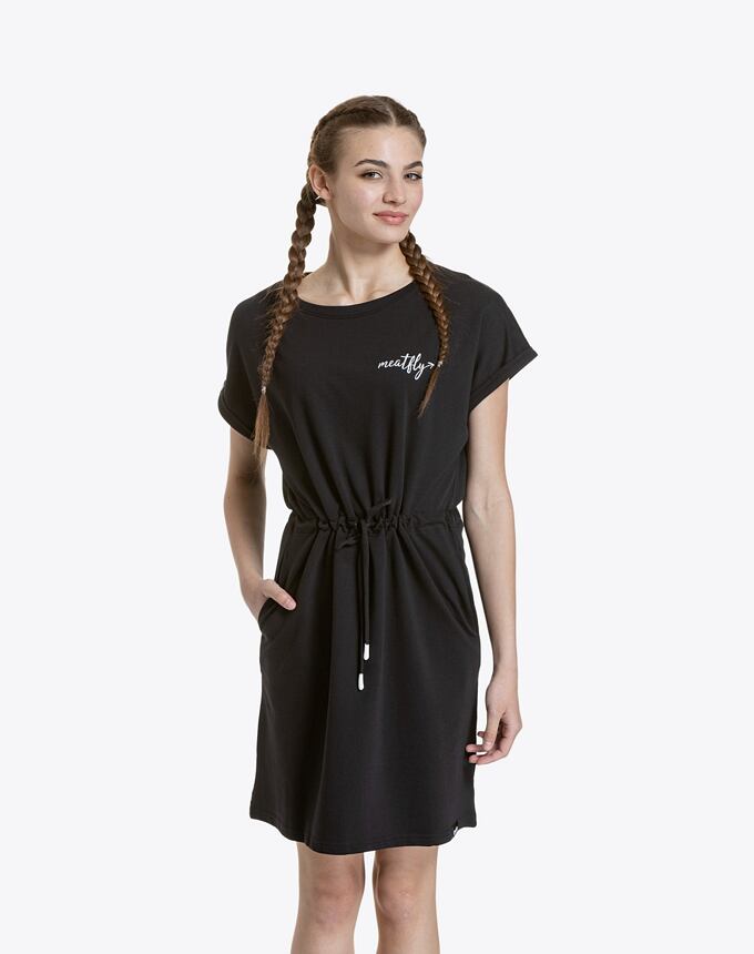 Dámské šaty Meatfly Lottie, Black