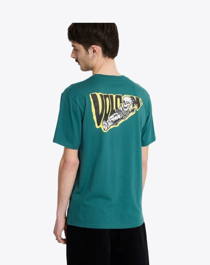 Pánské tričko Volcom Alix Coffin Bsc Sst, Rifle Green