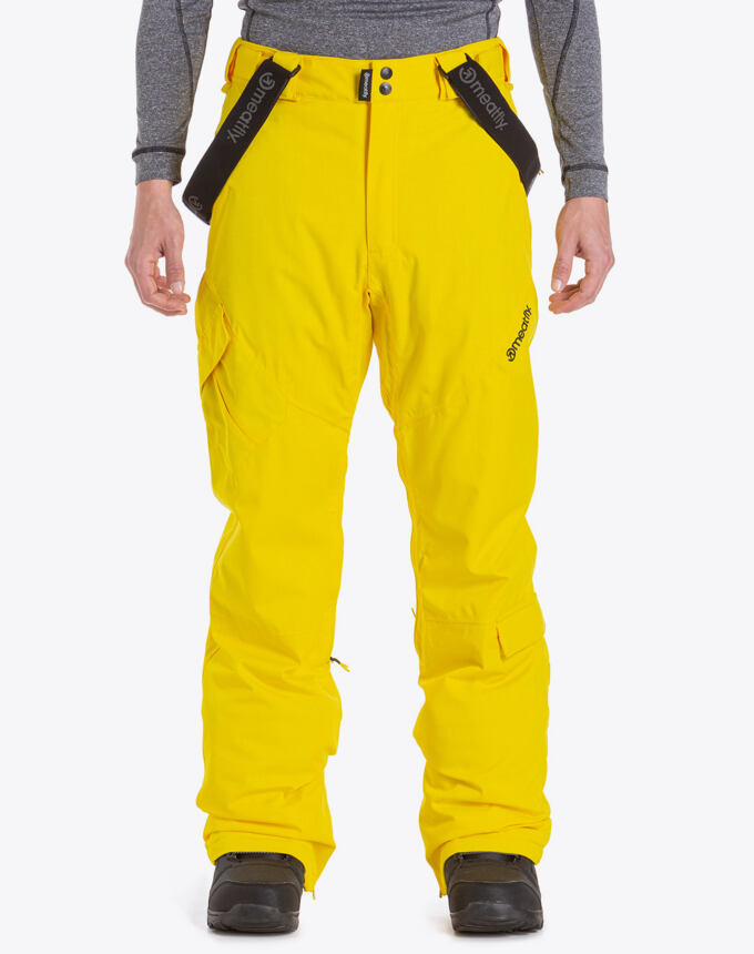 Snowboardové kalhoty Meatfly Ghost 4, B - Sun Yellow