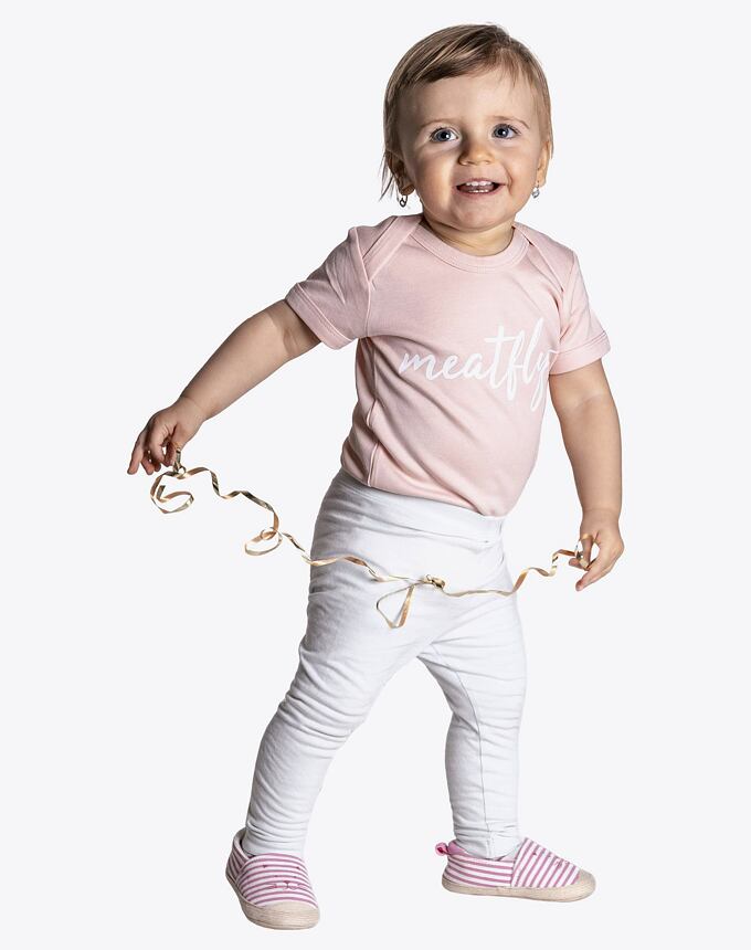 Dětské body Meatfly, Powder Pink