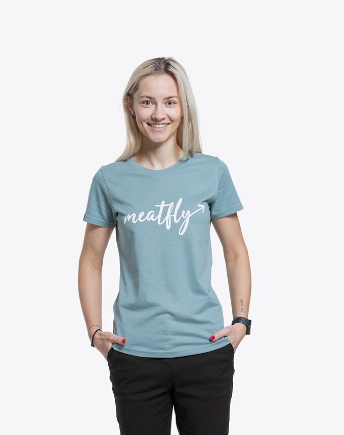 Dámské tričko Meatfly Luna, Sea Green