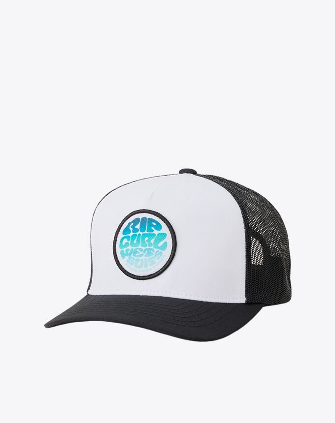 Dětská kšiltovka Rip Curl Wetsuit Icon Trucker, Black / White