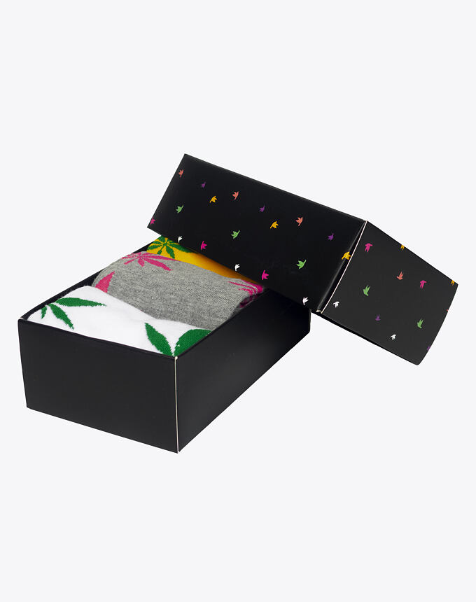 Dámské ponožky Meatfly Ganja Girl, Gift Pack