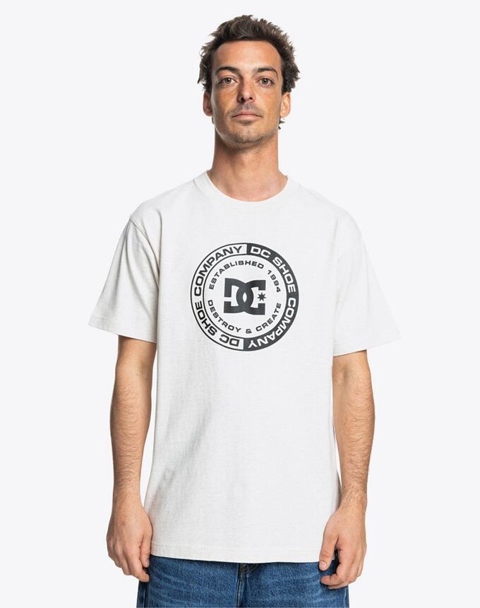 Pánské tričko DC Shoes DC Corpo Hss, Snow Heather