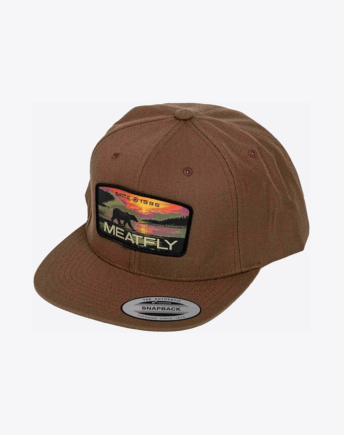Kšiltovka Meatfly Hornet Snapback, Red Alaska / Tan