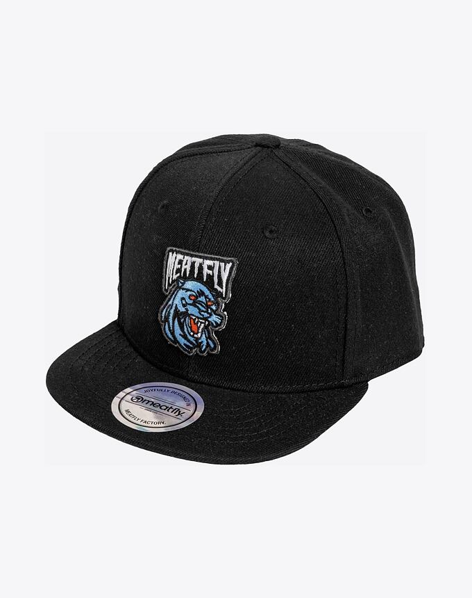 Kšiltovka Meatfly Alfy Snapback, Black Panther