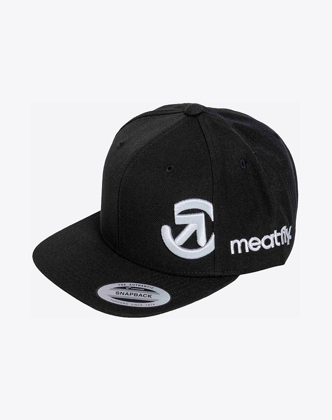 Kšiltovka Meatfly Jacob Snapback, Black