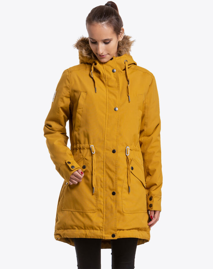 Zimní bunda Meatfly Artemis Parka, B - Curry