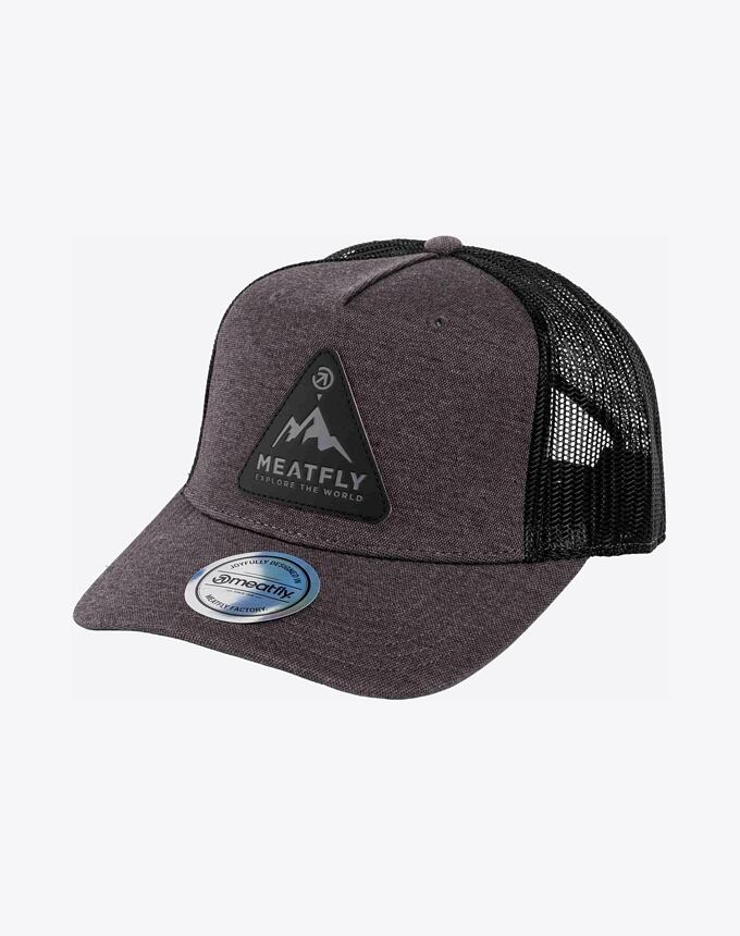 Kšiltovka Meatfly Corey Trucker, Grey Peak
