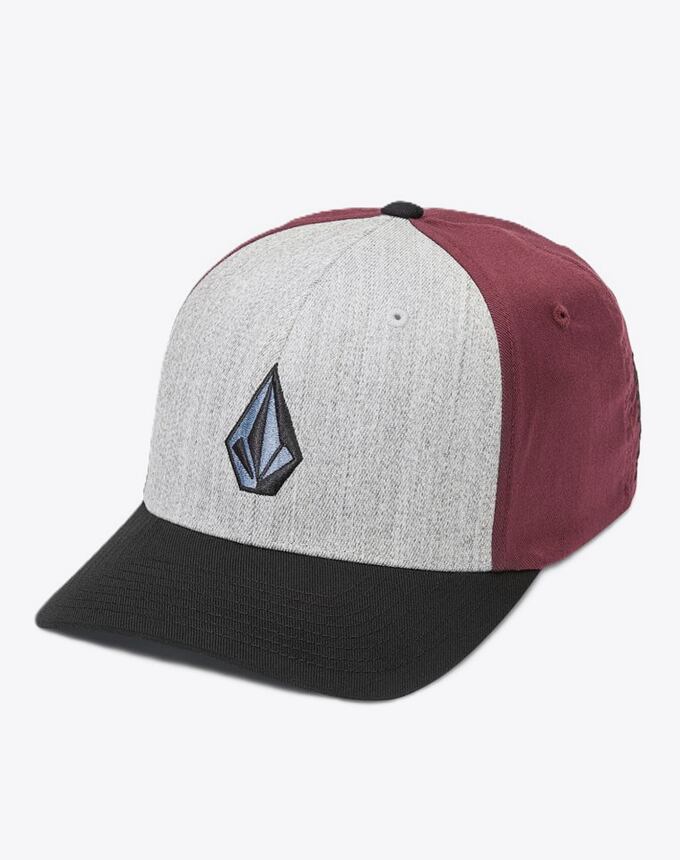 Kšiltovka Volcom Full Stone Hthr Flexfit, Dark Slate