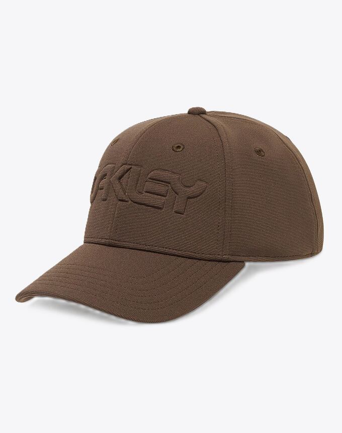 Kšiltovka Oakley 6 Panel Stretch Hat Embossed, Cocoa Brown