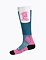 SNB & SKI ponožky Meatfly Leeway, Pink / Blue
