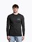 Pánské tričko s dlouhým rukávem Meatfly Judgement 30, Charcoal Heather