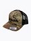 Kšiltovka Meatfly MF Logo Trucker, Black / Multicam
