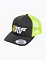 Kšiltovka Meatfly Setty Trucker, Neon Green / White / Charcoal
